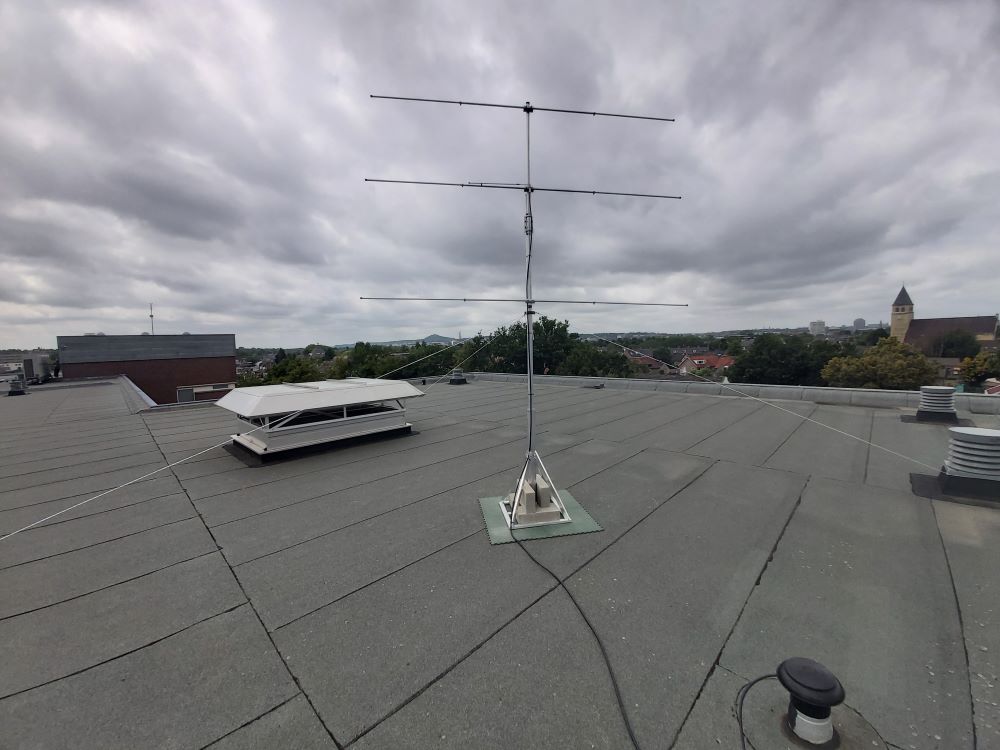 Yagi antenna located in Maas, Netherlands