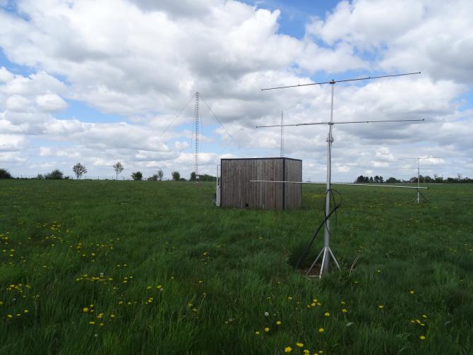 West, North and VLF antennas
