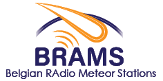Belgian Radio Meteor Stations Brams Logo